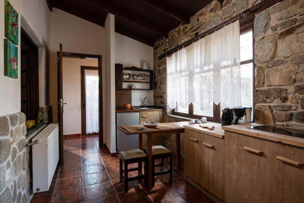 Traditionelles Appartement Athos Shadow Am Meer Paralia Sikias Exterior foto