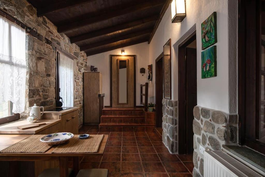 Traditionelles Appartement Athos Shadow Am Meer Paralia Sikias Exterior foto